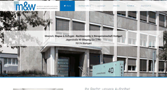 Desktop Screenshot of moersch-wagner.de